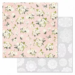 Набор бумаги 20х20 см "Мечты невесты", 12 листов (ScrapMania)