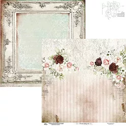 Набор бумаги 30х30 см "Romantic Shabby Chic", 6 листов (Alchemy of Art)