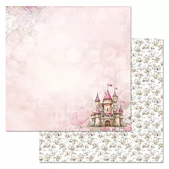 Бумага "Маленькая королева. Строй замки" (ScrapMania)