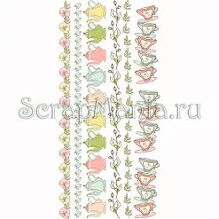 Натирки "Весёлое чаепитие" (Kaiser)