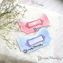 Нож "Конверты. Карман с рамкой для надписи", 4,8х8,5 см (ScrapMania)