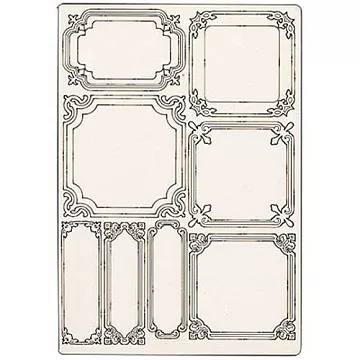 Набор украшений из чипборда "Рамочки 3" (Mr.Painter)