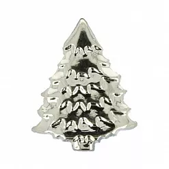 Пуговица пластиковая "Елочка", цвет золотой (Gamma)