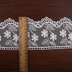 Кружево "Ромашки", ширина 9 см, длина 1 м