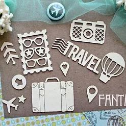 Чипборд "Туризм-4 942", 6х5 см (Fantasy)