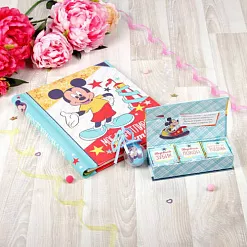 Фотоальбом для новорожденного "Лучший в мире сыночек. Микки Маус" Фотоальбом для новорожденного "Лучший в мире сыночек. Микки Маус"