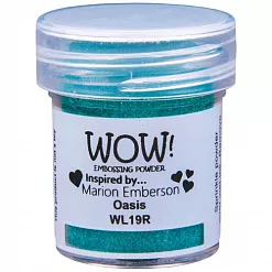 Пудра для эмбоссинга полупрозрачная "Оазис" (WOW)