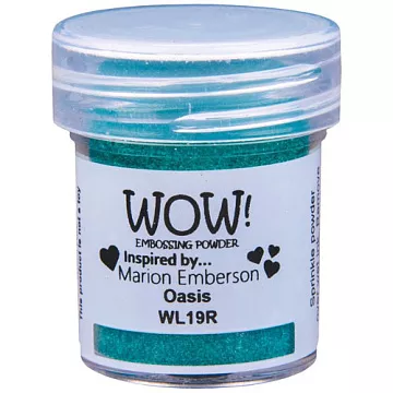Пудра для эмбоссинга полупрозрачная "Оазис" (WOW)