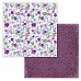 Бумага 30х30 см "Amethyst. Romance" (Summer Studio)