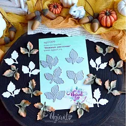 Нож "Нежные листочки", 3,8х4,1 см (AgiArt) Нож "Нежные листочки", 3,8х4,1 см (AgiArt)