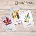 Набор карточек "Школьный вальс", 16 шт (ScrapMania)