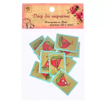 Набор деревянных пуговиц "Кораблик" (АртУзор)