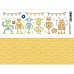Лист с картинками 10х30 см "Роботы. Персонажи 3" (ScrapMania)