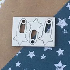 Чипборд "Анкеры. Звездочка" (LeoMammy)