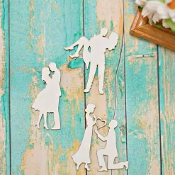 Набор украшений из чипборда "Парочки" (ScrapКрым)