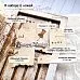 Нож "Старый блокнот", 4,3х5,4 см (ScrapMania)