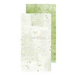 Набор бумаги 30х15 см "Greenery invitation. Basic", 18 листов (CraftO'clock)