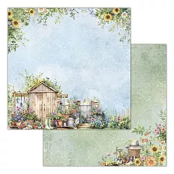 Набор бумаги 20х20 см "Вдали от города", 9 (Ромалетта)