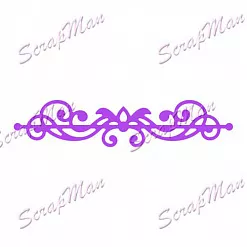 Нож для вырубки "Орнамент 7" (Scrapman)