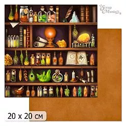 20х20 Бумага "Ворожея. Дизайн 4" (ScrapMania)