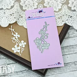 Нож "Веточка. Цветущая вода", 6,9х3,2 см (Fantasy)