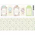 Лист с картинками 10х30 см "Улыбка весны. Ярлыки" (ScrapMania)