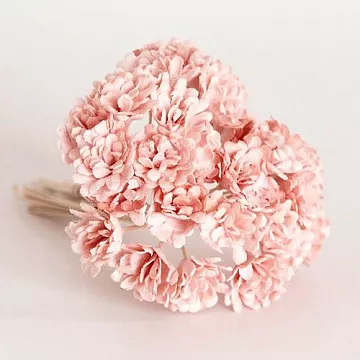 Букет гипсофил "Розово-персиковый", 10 шт (Craft)