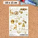 Набор наклеек А6 "Фономикс. Новогодний. День" (ScrapMania)