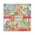 Набор бумаги 20х20 см "Christmas Patchwork" (Stamperia)