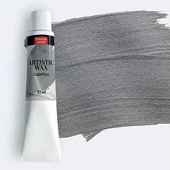 Воск в тюбике "Серебро", 10 мл (Фрактальные краски)