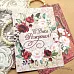 Набор готовых открыток А6 в конверте "Марсала", 12 шт (ScrapMania)