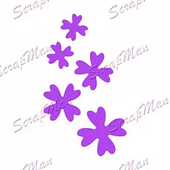 Нож "Маленькие цветочки" (Scrapman)