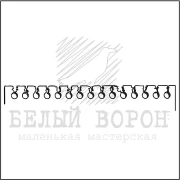 Штамп "Оборванная страница" (Белый ворон)