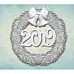 Молд "Венок 2019", малый (Просвет)