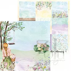 Бумага "Lady spring 1" (Zoju) Бумага "Lady spring 1" (Zoju)