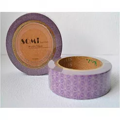 Бумажный скотч "Мозаика, фиолетовая" (MyLovelyHobby)