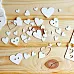 Набор украшений из чипборда "Сердечки" (Просто небо) Набор украшений из чипборда "Сердечки" (Просто небо)