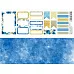 Лист с картинками 10х30 см "Для ежедневника. Небесное золото" (ScrapMania)