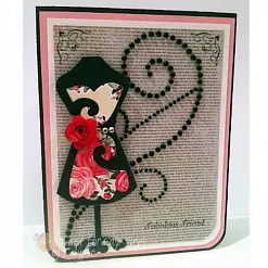Набор ножей для вырубки "Декоративные манекены" (Spellbinders)