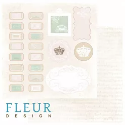 Бумага "Королевский Бал. Карточки" (Fleur-design)