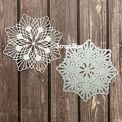 Нож "Кружевная салфетка-2", 10 см (ScrapMan)