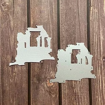 Нож "Руины. Египта 1", 7,2х8 см (Scrapman)