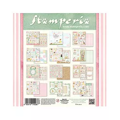 Набор бумаги 15х15 см "Daydream", 10 листов (Stamperia)