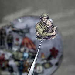 Набор тканевых высечек "Радость Победы", 32 шт (ScrapMania) Набор тканевых высечек "Радость Победы", 32 шт (ScrapMania)