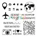 Набор штампов "TRAVEL more" (April Paper)