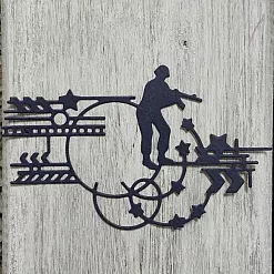 Нож "На передовой", 6,2х10 см (ArtScrap)