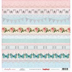 Бумага "Бабочки. Легкость" (ScrapBerry's)