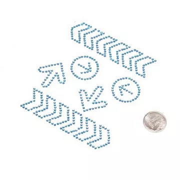 Наклейки из страз "Вокруг света 2" (ScrapBerry's)