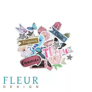 Набор вырубок "Твори" (Fleur-design)