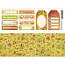 Лист с картинками 10х30 см "Уютная осень. Надписи" (ScrapMania)